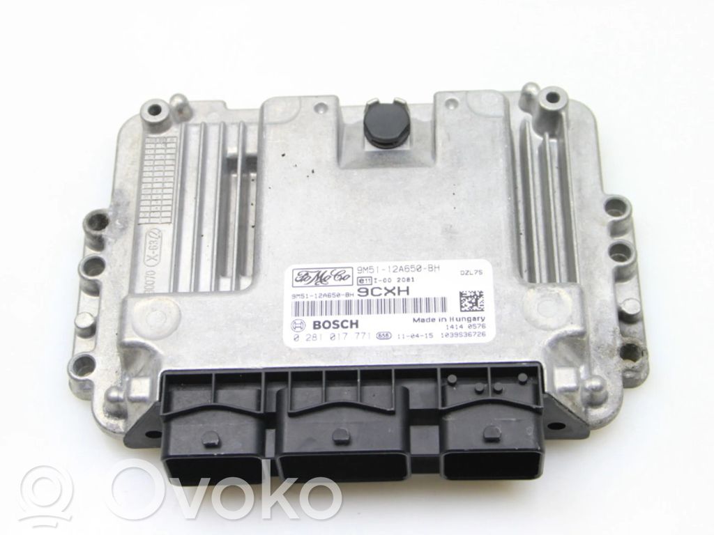 Moottorin ohjainlaite/moduuli   9M5112A650BH