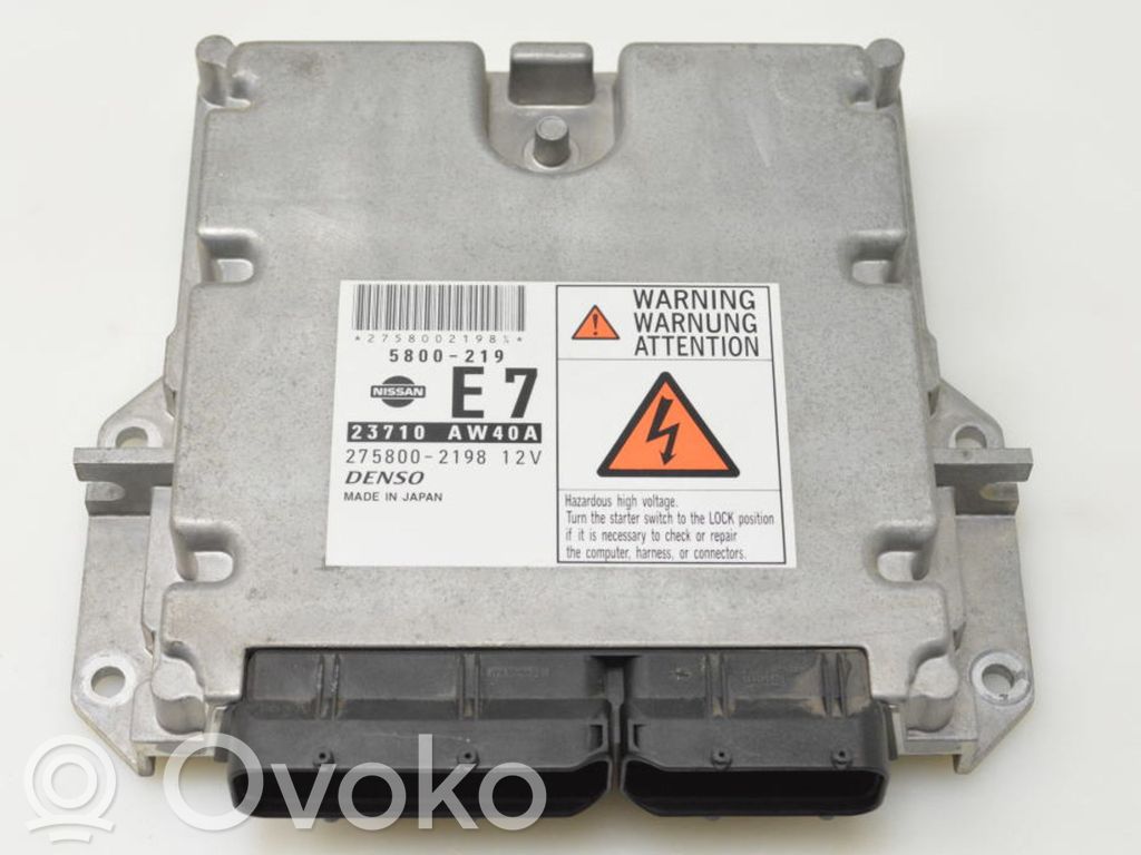 Engine control unit/module   23710AW40A
