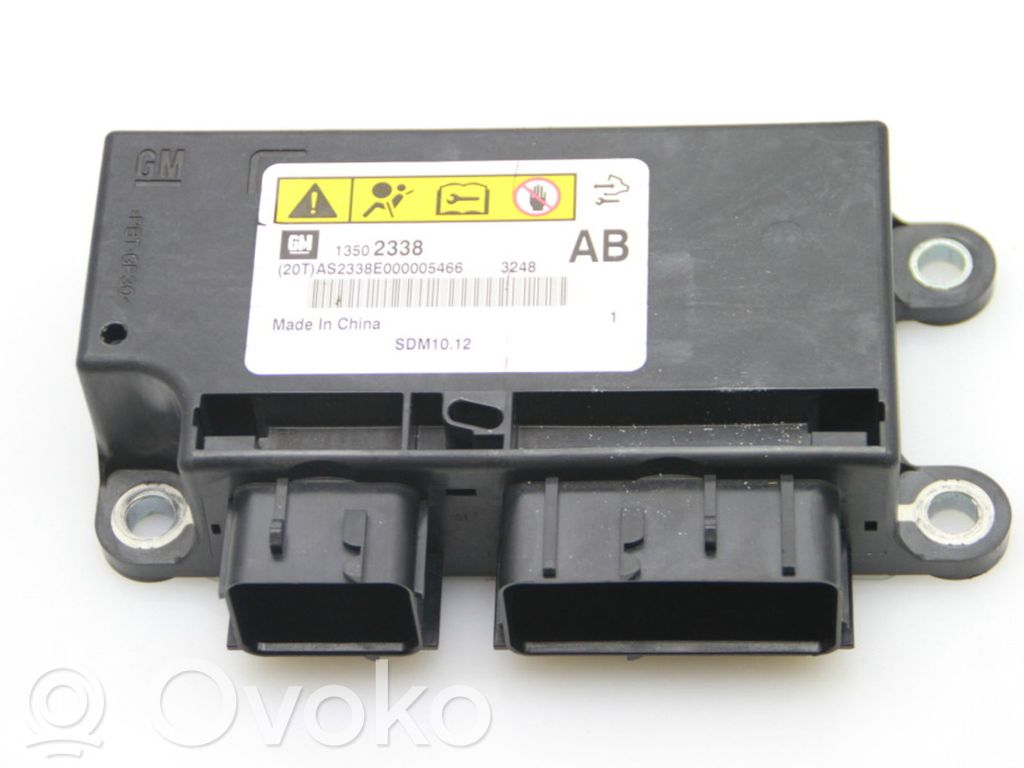 Chevrolet Cruze Airbag control unit/module 