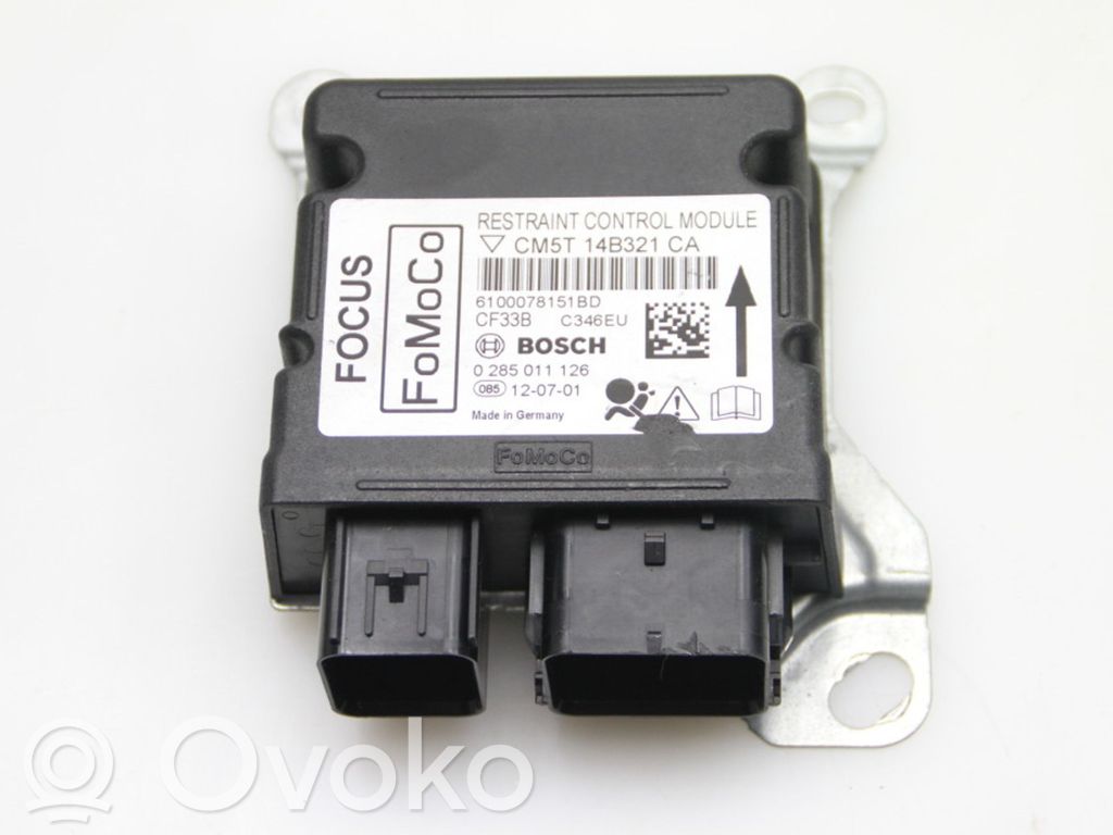 Module de contrôle airbag   CM5T14B321
