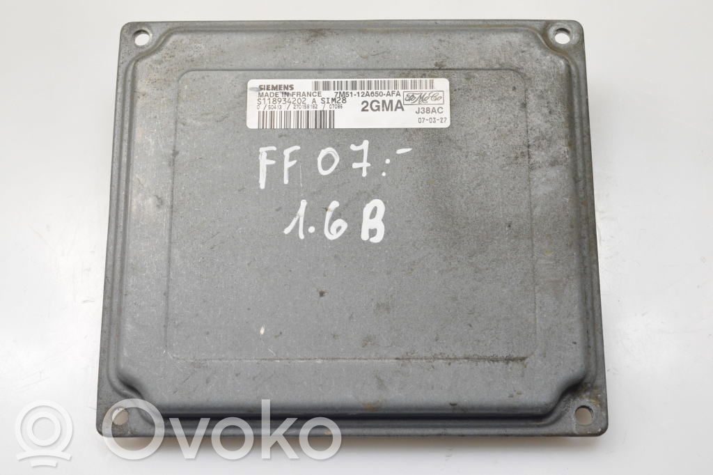 Engine control unit/module   7M5112A650AFA