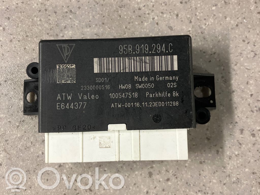 Porsche Macan (95B) Parking PDC control unit/module 