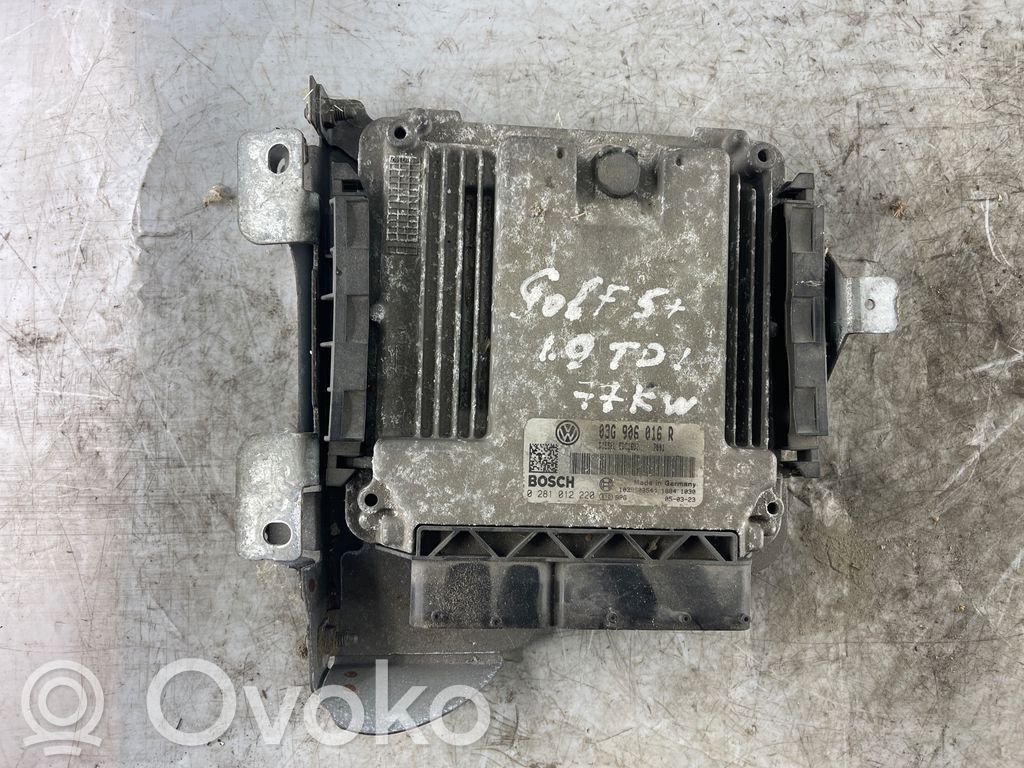 Volkswagen Golf Plus Engine control unit/module 