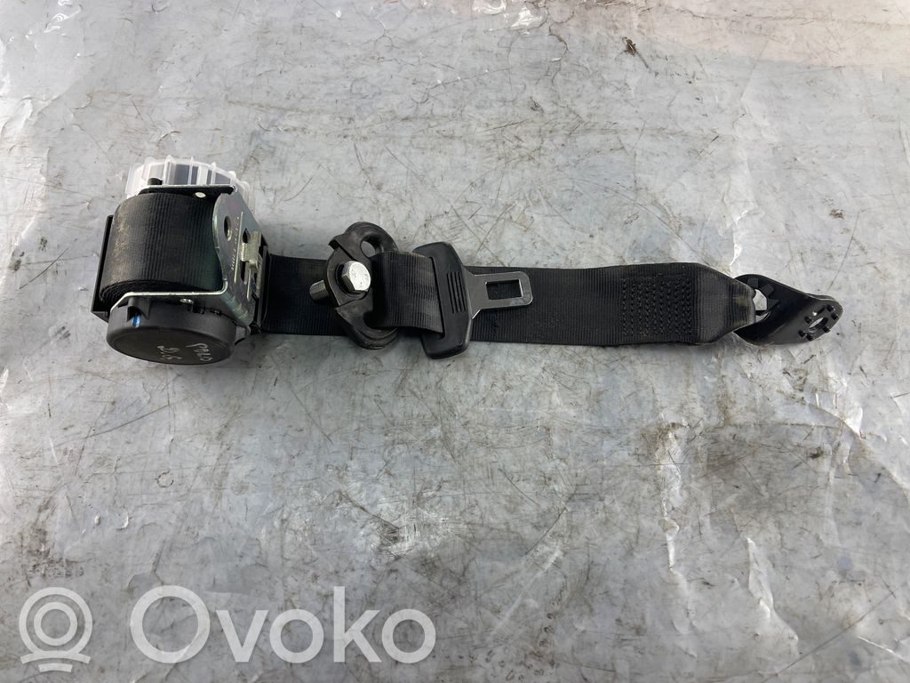 Volkswagen Polo IV 9N3 Pas bezpieczeństwa fotela tylnego 