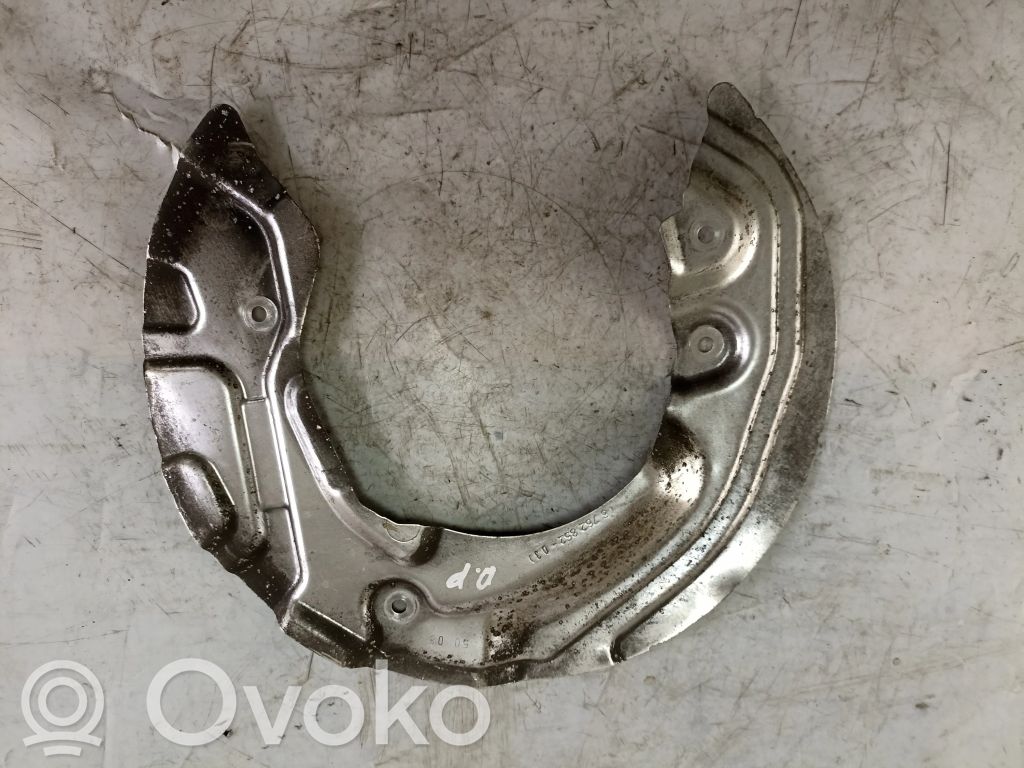 Priekinė stabdžių disko apsauga   676285203,5006