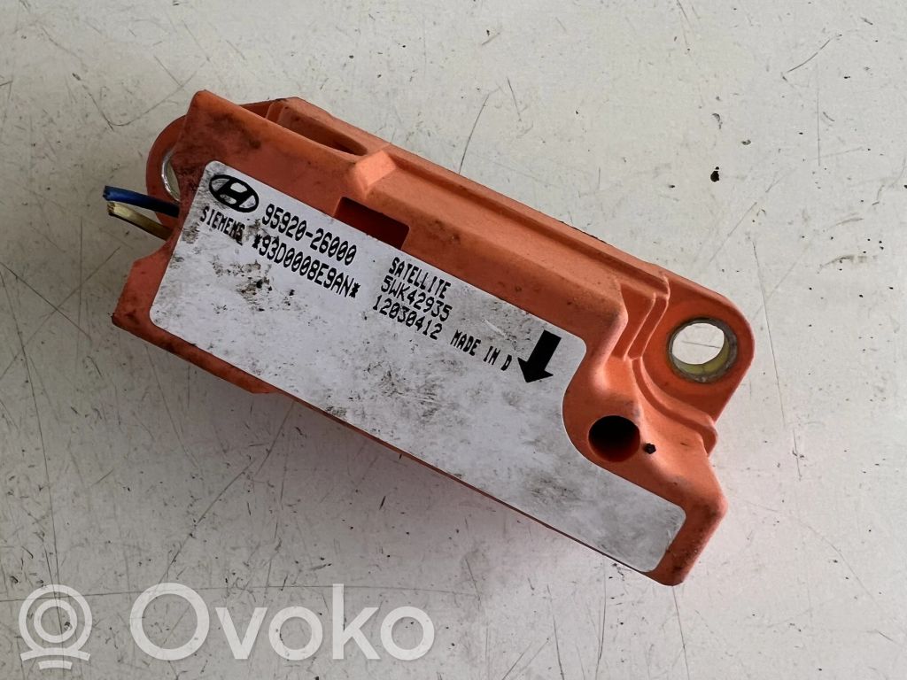 Hyundai Santa Fe Airbagsensor Crashsensor Drucksensor 