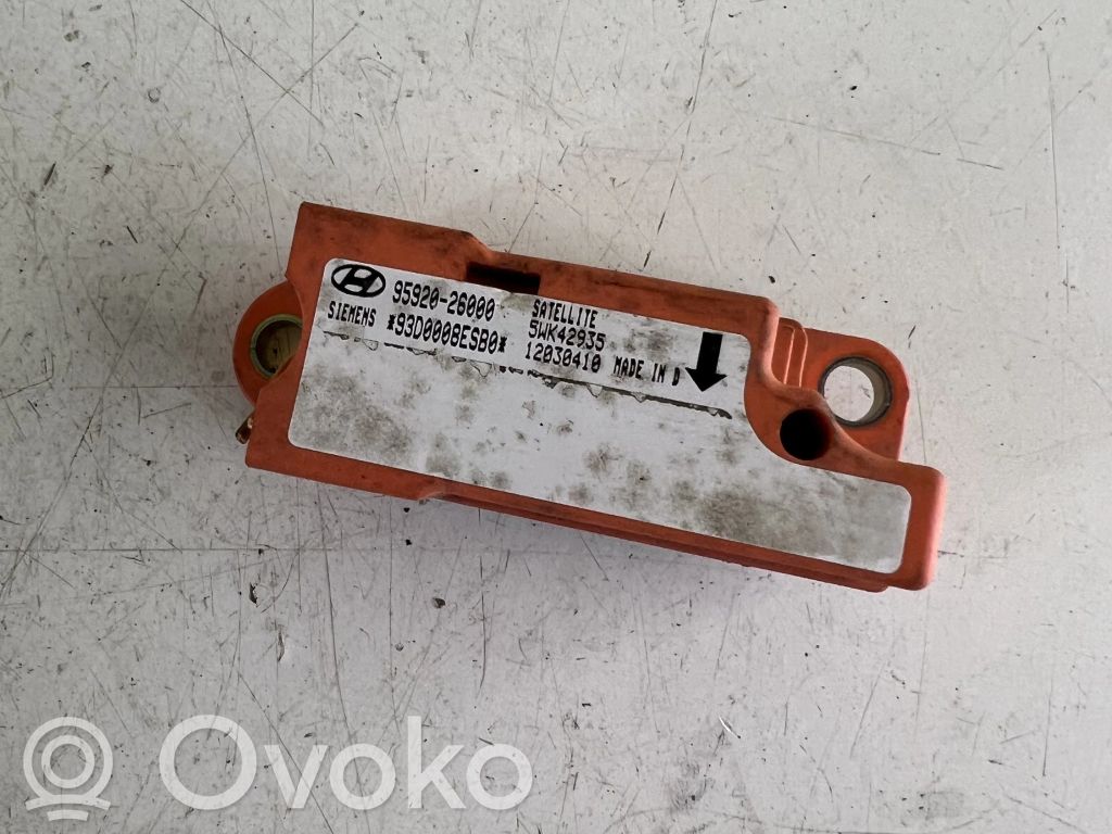 Hyundai Santa Fe Airbagsensor Crashsensor Drucksensor 