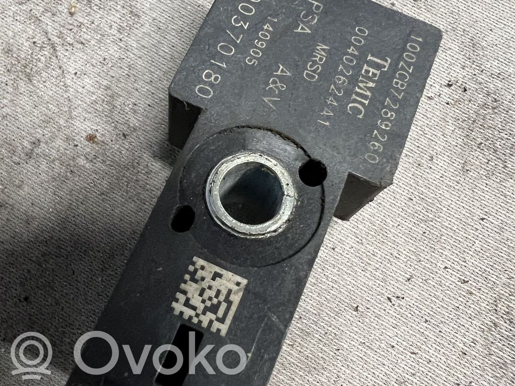 Peugeot 1007 Airbagsensor Crashsensor Drucksensor 