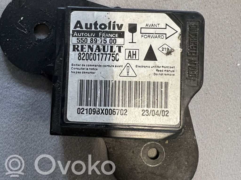 Renault Vel Satis Airbag control unit/module 