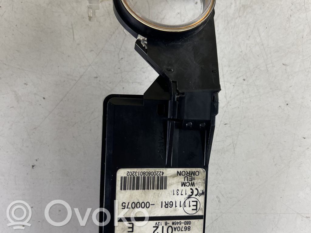 Peugeot 4007 Käynnistyksenestolaitteen lukulaite (pysty) 