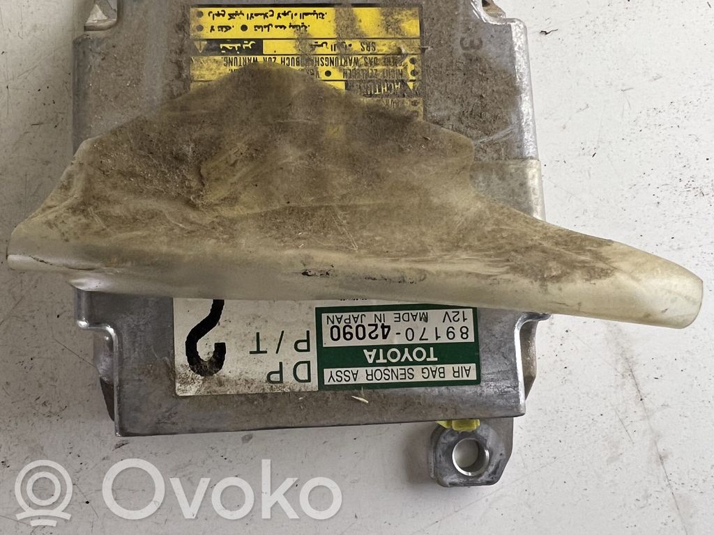 Toyota RAV 4 (XA20) Airbag control unit/module 