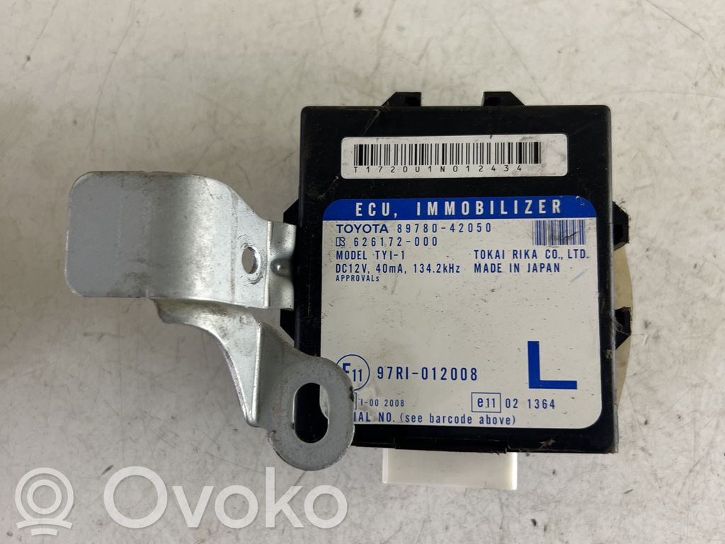 Toyota RAV 4 (XA20) Immobilizer control unit/module 