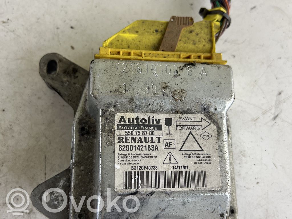 Renault Laguna II Airbag control unit/module 