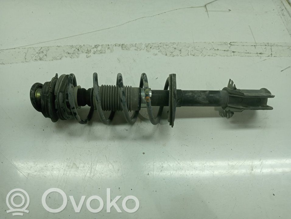 Amortiguador delantero con muelle espiral