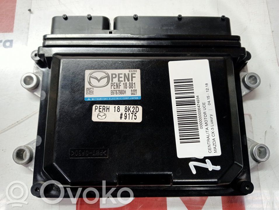 Mazda CX-3 Engine control unit/module 