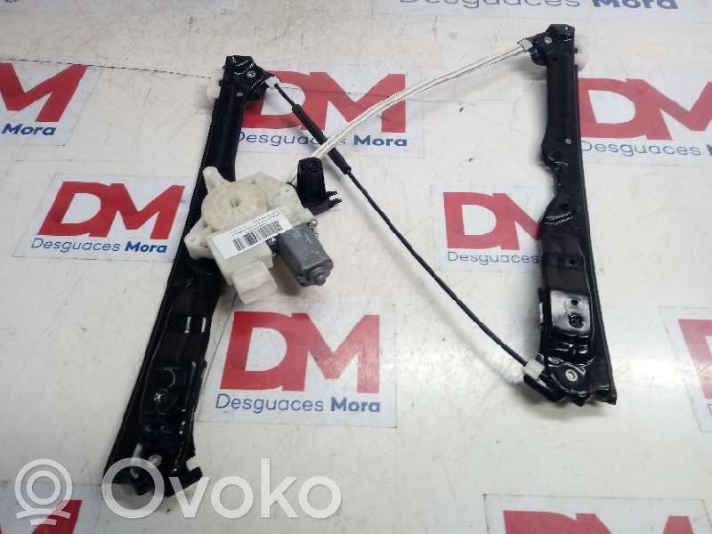 Peugeot 308 Regulador de ventanilla eléctrico de puerta delantera 