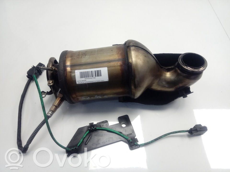 Jaguar XF X250 Filtr cząstek stałych Katalizator / FAP / DPF