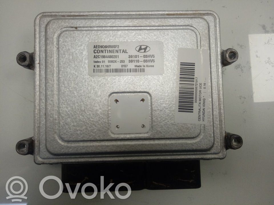 Hyundai Ioniq Engine control unit/module 