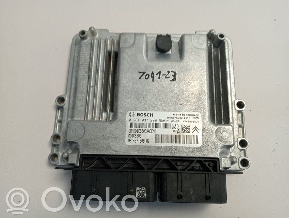 Moottorin ohjainlaite/moduuli   9845780880