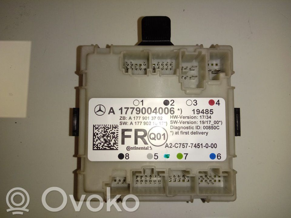 Mercedes-Benz A W177 Autres unités de commande / modules