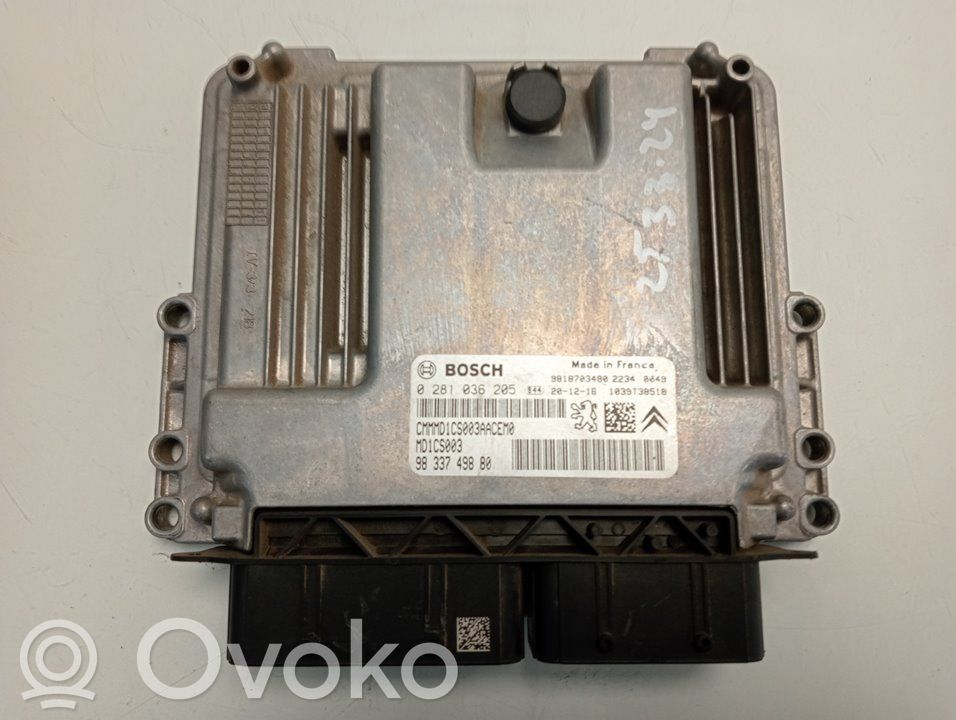 Citroen Berlingo Engine control unit/module 