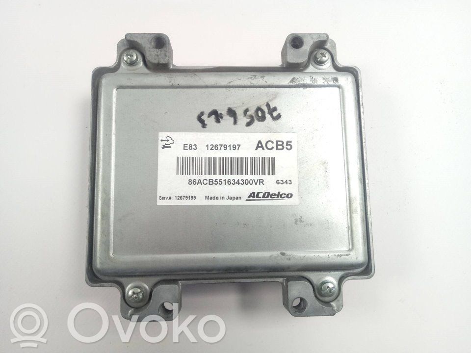 Opel Corsa E Engine control unit/module 