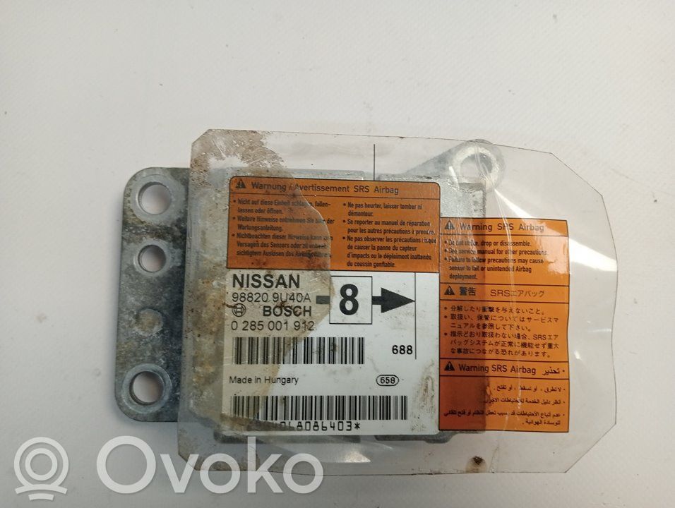 Airbag control unit/module   0285001912