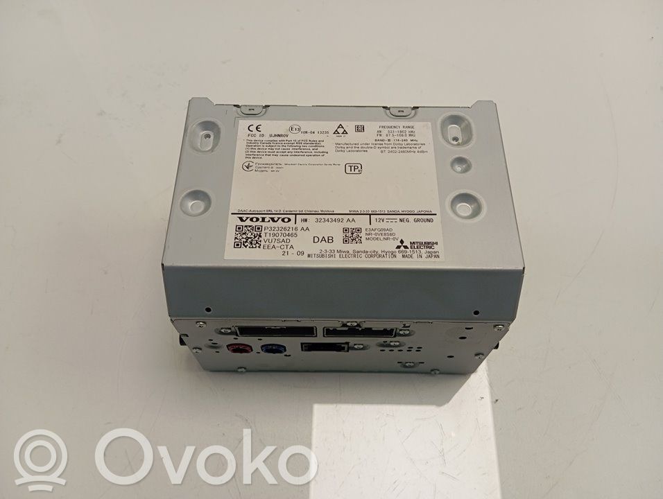 Volvo XC90 Panel / Radioodtwarzacz CD/DVD/GPS 