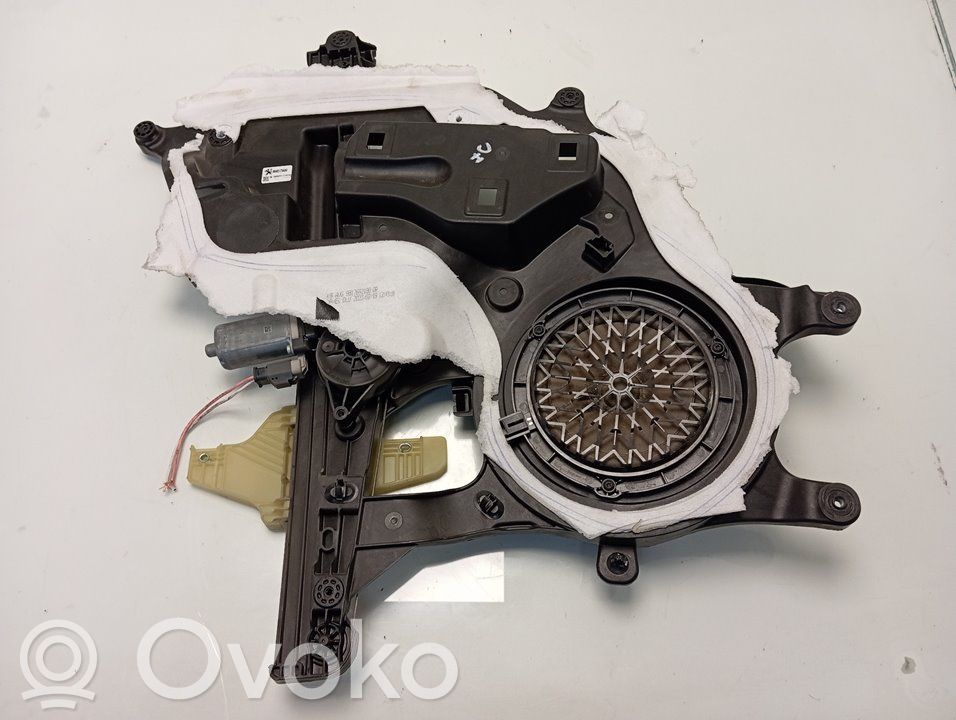 Front door manual window regulator   9837837580