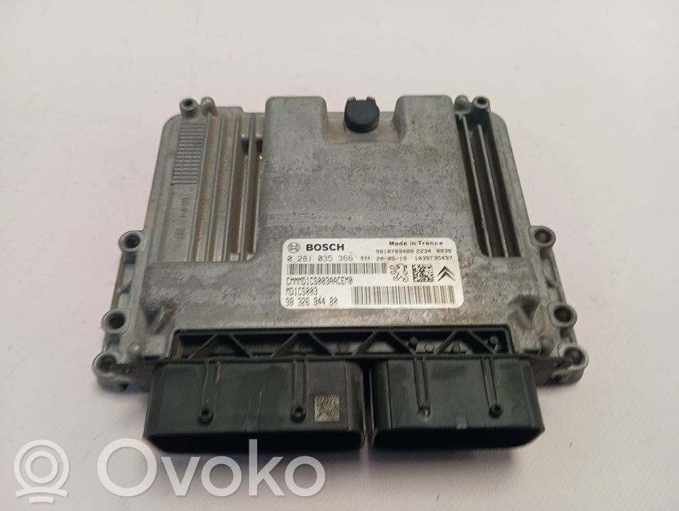 Engine control unit/module   9832694480