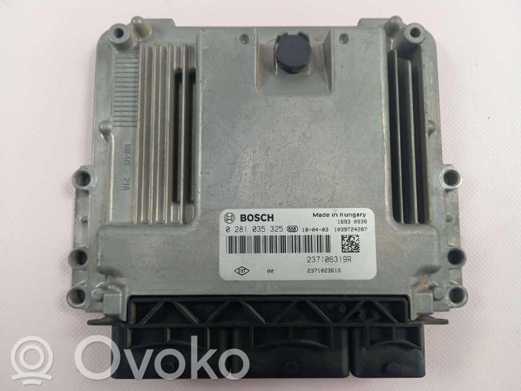 Unidad de control/módulo del motor   237106319R