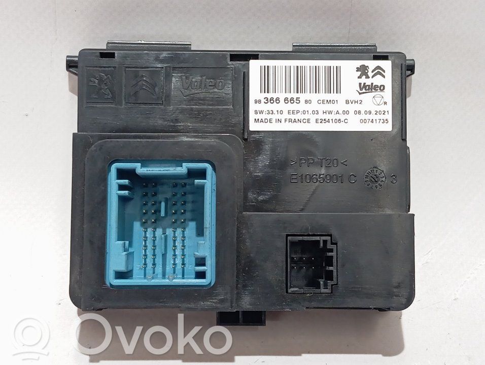 Alte unități/module de control   9836666580