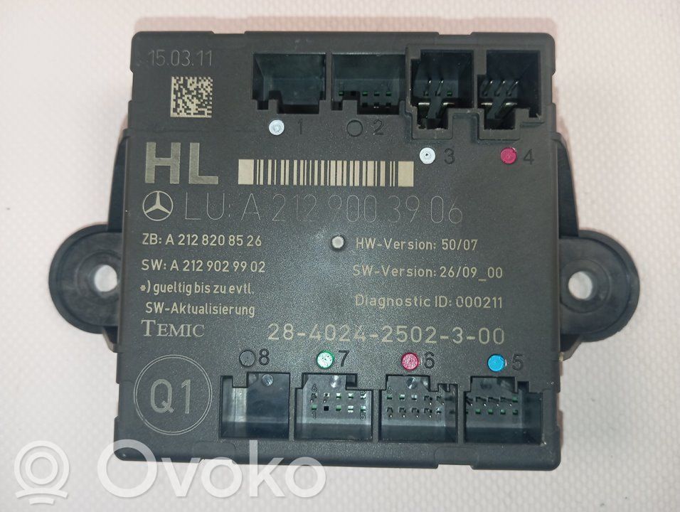 Mercedes-Benz CLK AMG A208 C208 Alte unități/module de control