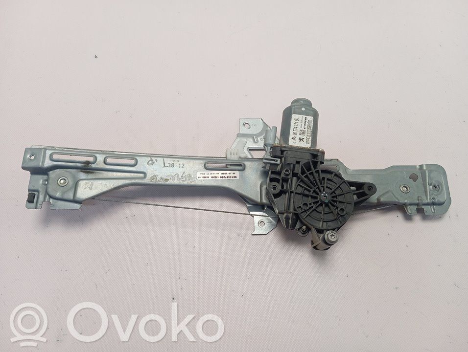 Citroen C-Elysée Takaoven ikkunan nostin moottorilla 