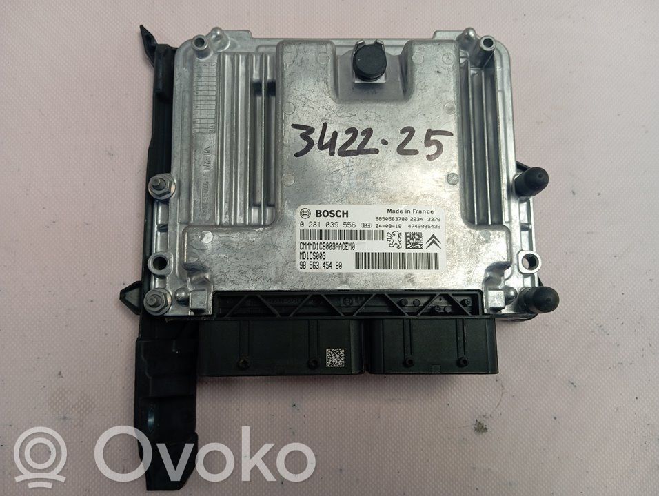 Engine control unit/module   1693200780,0281039556,9856345480