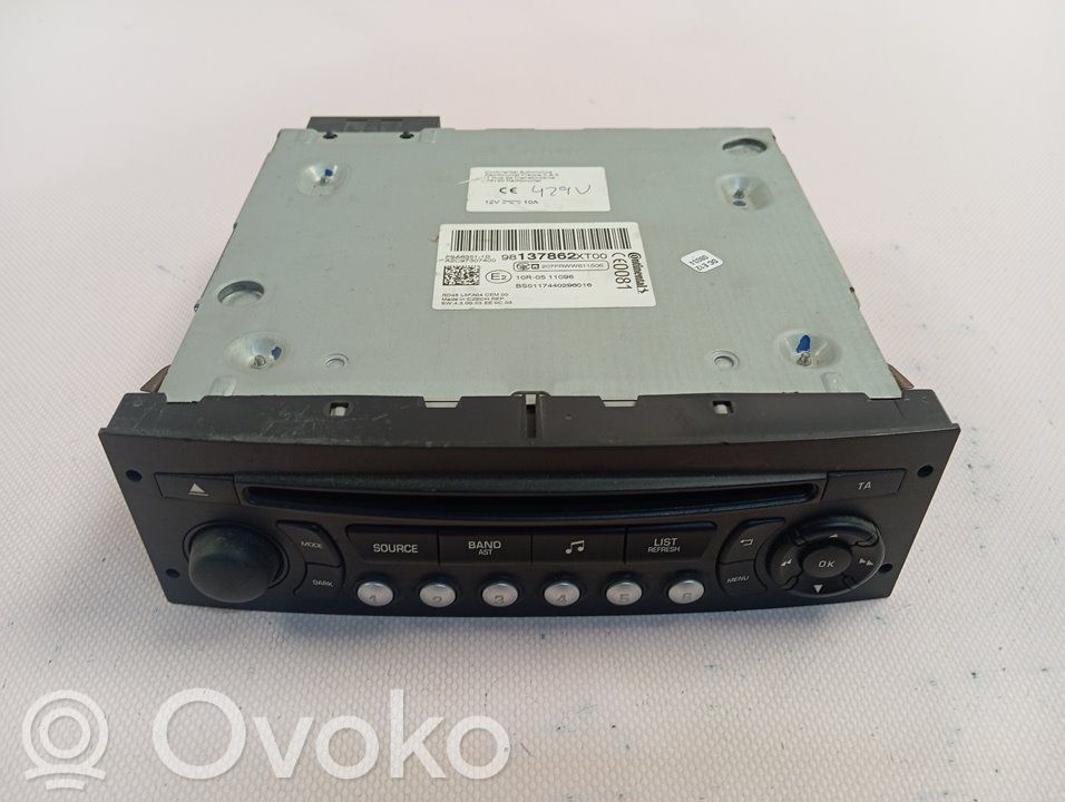Peugeot Partner Centralina Audio Hi-fi
