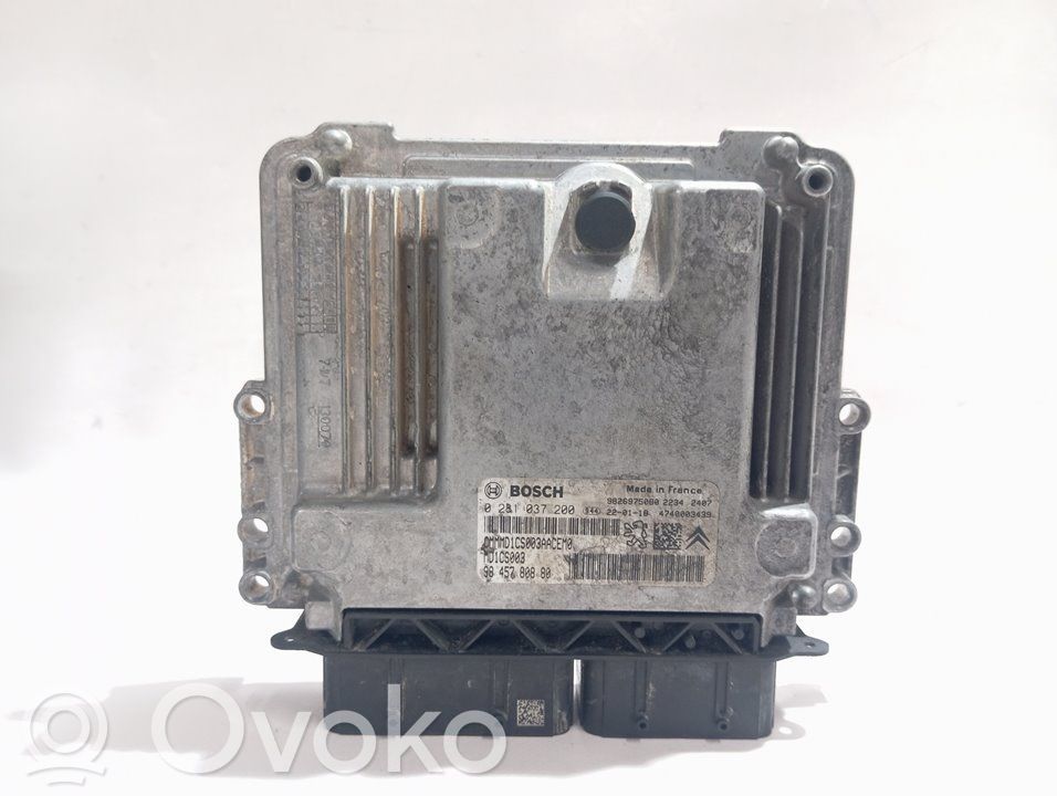 Citroen Jumpy Engine control unit/module 