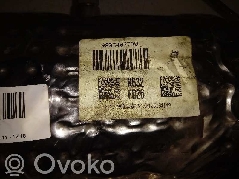Peugeot 3008 I Filtr cząstek stałych Katalizator / FAP / DPF 