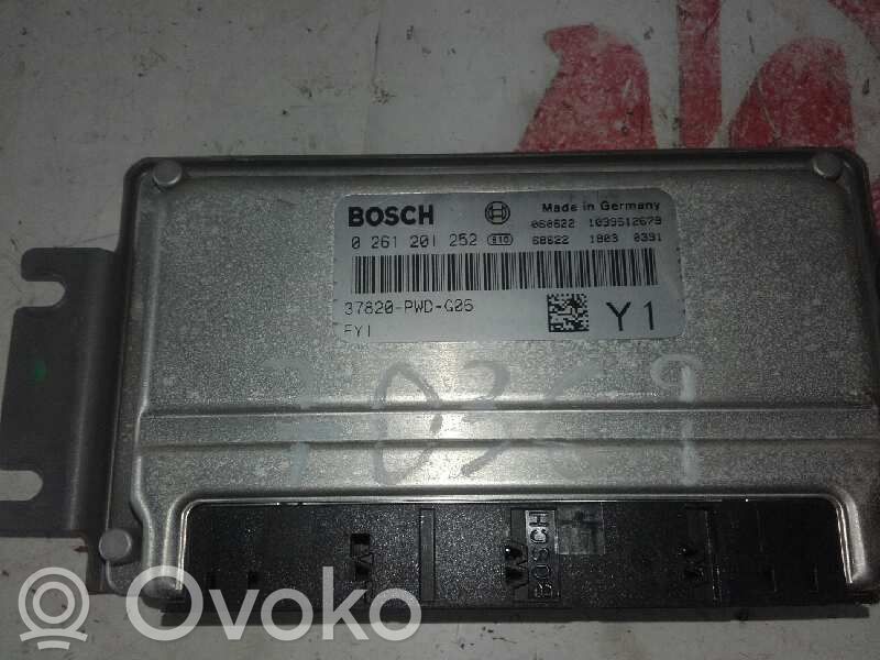 Engine control unit/module   0261201252,CAJA3