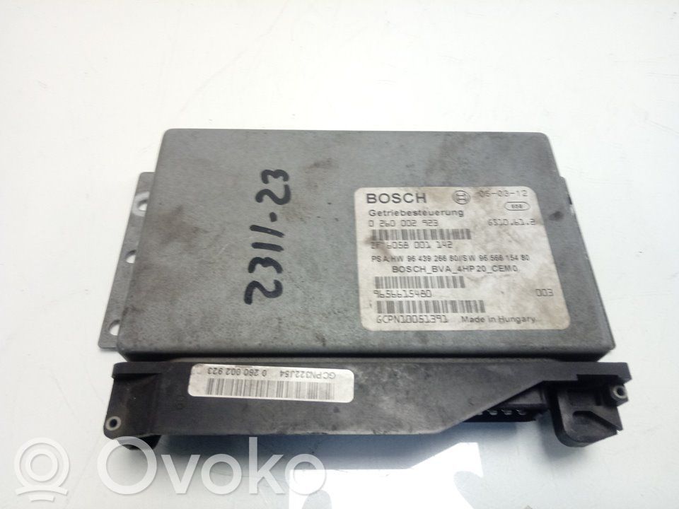Gearbox control unit/module   0260002923