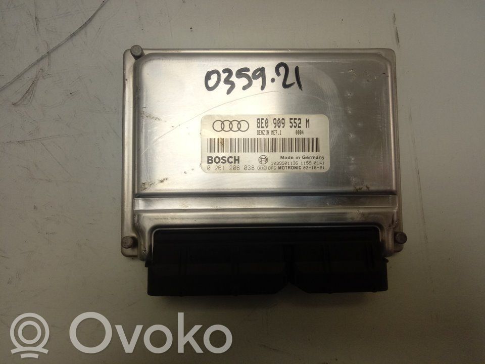 Audi A4 S4 B6 8E 8H Engine control unit/module 