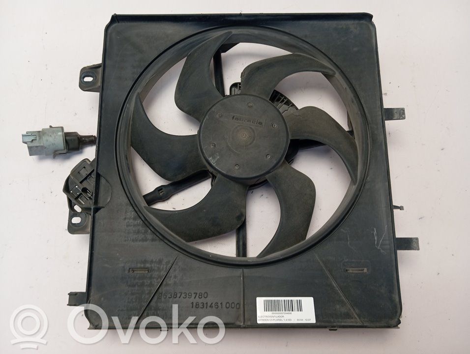 Citroen C3 Elektrisks radiatoru ventilators 