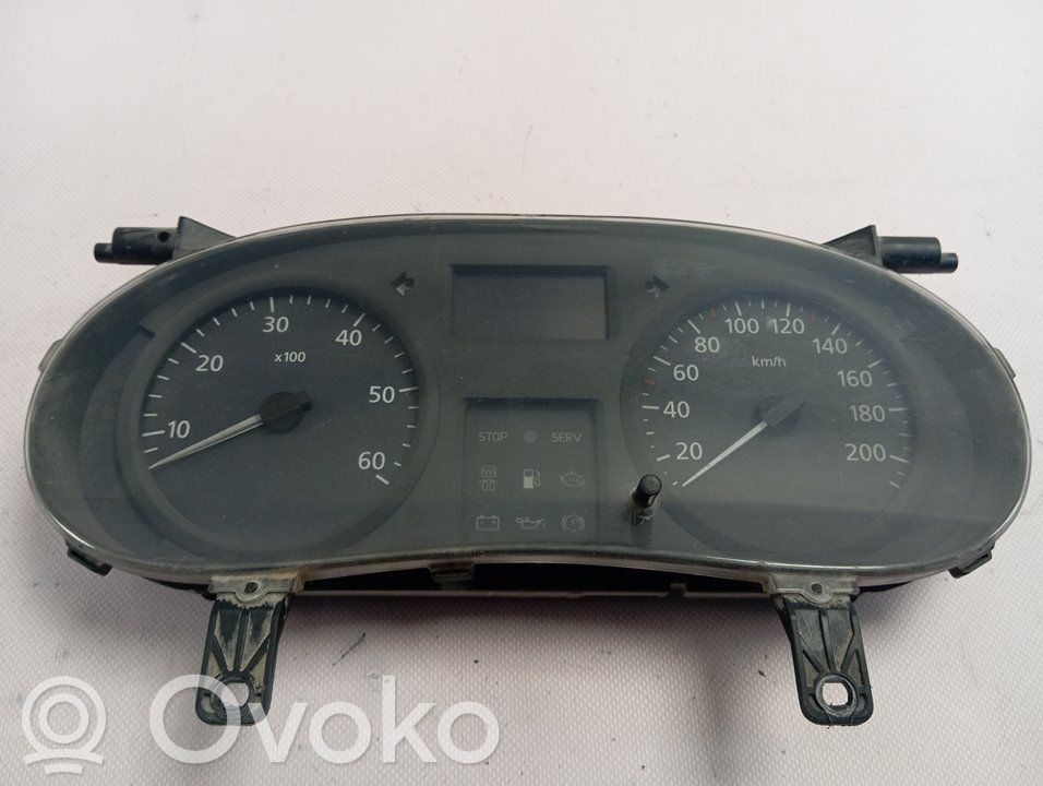 Nissan Primastar Vitezometru (grup de instrumente) 