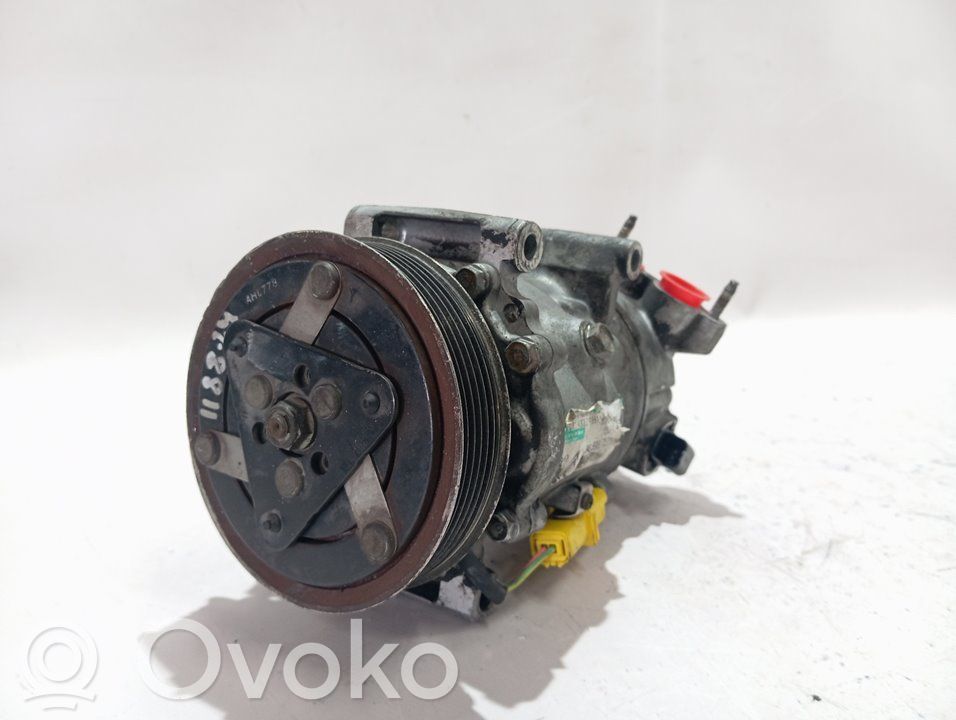Peugeot 207 Air conditioning (A/C) compressor (pump) 