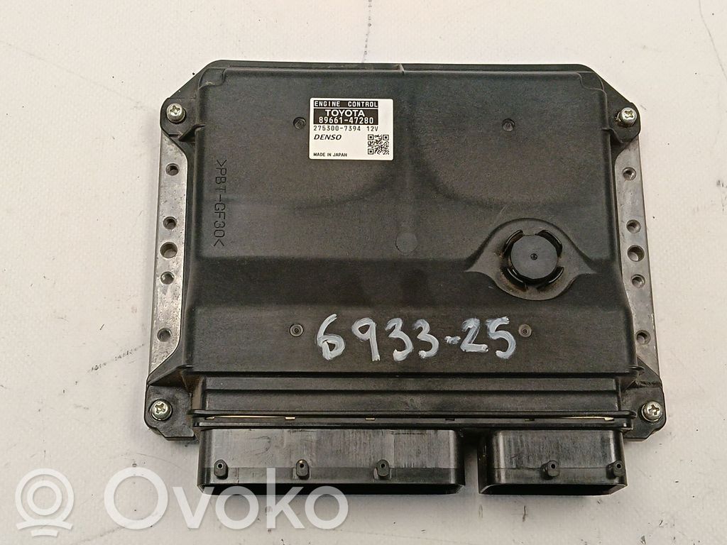 Toyota Prius (XW30) Calculateur moteur ECU 