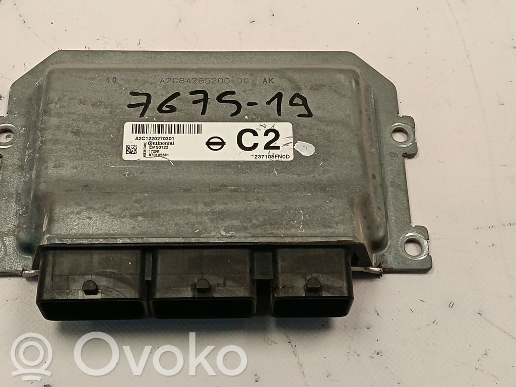 Nissan Micra C+C Engine control unit/module 