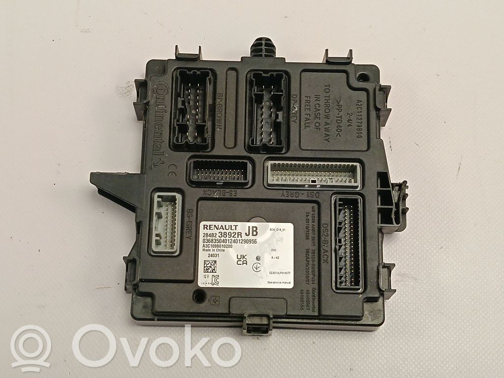 Autres unités de commande / modules   284B23892R