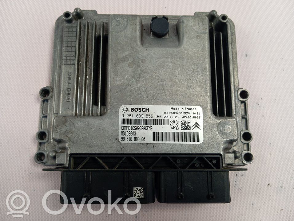 Peugeot Partner III Engine control unit/module 