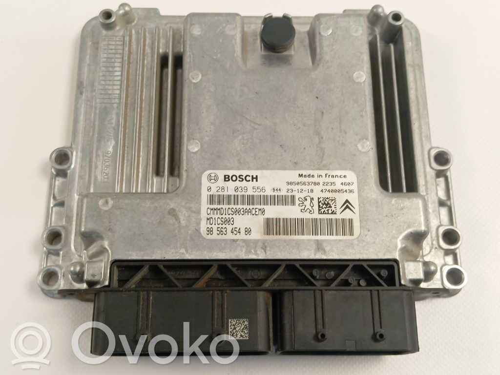 Peugeot Partner III Engine control unit/module 