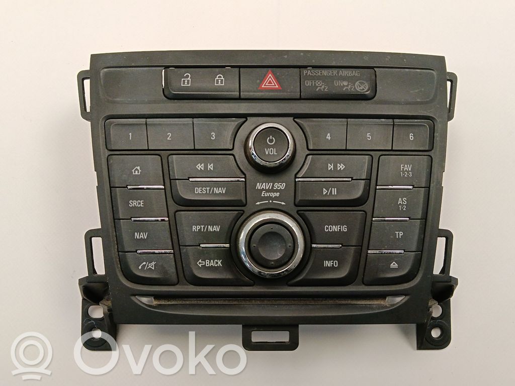 Opel Zafira C Interruptor de control multifunción 